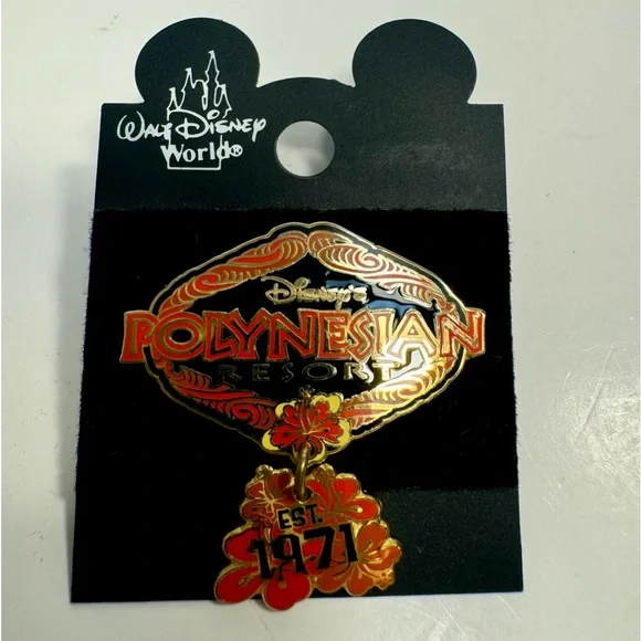 (Sold)NWT. Disney pin Polynesian resort pin. Disney Cruise Line DCL 2002. - Picture 2 of 9